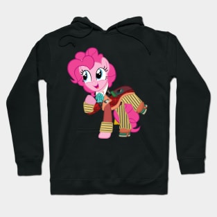 Pinkie Pie as the 6th Doctor Hoodie